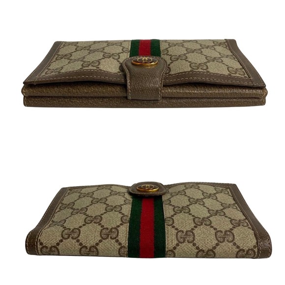Gucci Sherry Line GG Long Wallet Brown - Picture 5 of 11
